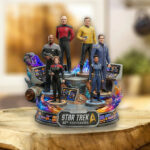 Star Trek 60th Anniversary 2026 Custom Shape Acrylic Plaque – TMTHU4817