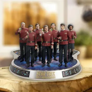 Star Trek 60th Anniversary 2026 Custom Shape Acrylic Plaque - TMTHU4992