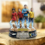 Star Trek 60th Anniversary 2026 Custom Shape Acrylic Plaque – TMTHU5032
