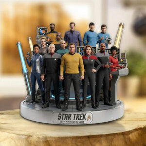 Star Trek 60th Aniversary 2026 Custom Shape Acrylic Plaque - TMTHU5090