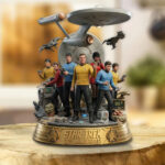 Star Trek 60th Anniversary 2026 Custom Shape Acrylic Plaque – TMTHU5192