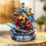 Star Trek 60th Anniversary 2026 Custom Shape Acrylic Plaque – TMTHU5213