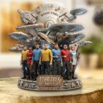 Star Trek 60th Anniversary 2026 Custom Shape Acrylic Plaque – TMTHU5312