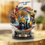 Star Trek 60th Anniversary 2026 Custom Shape Acrylic Plaque – TMTHU5403