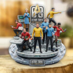 Star Trek 60th Anniversary 2026 Custom Shape Acrylic Plaque – TMTHU5404