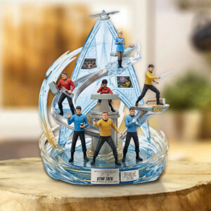 Star Trek 60th Anniversary 2026 Custom Shape Acrylic Plaque - TMTHU5405