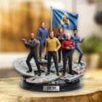 Star Trek 60th Anniversary 2026 Custom Shape Acrylic Plaque – TMTHU5407