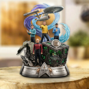 Star Trek 60th Anniversary 2026 Custom Shape Acrylic Plaque - TMTHU5412