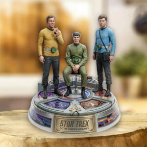 Star Trek 60th Anniversary 2026 Custom Shape Acrylic Plaque - TMTHU5478