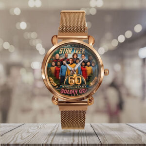 Star Trek 60th Anniversary 2026 Mesh Strap Quartz Watch - TMTHU5012