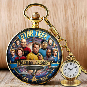 Star Trek 60th Anniversary 2026 Pocket Watch - TMTHU5232
