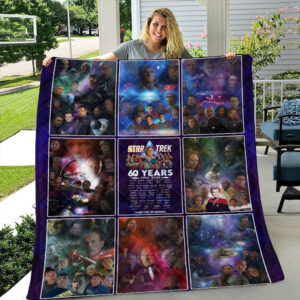 Star Trek 60th Anniversary 2026 Quilt Blanket - TMTHU4826