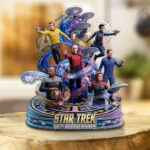 Star Trek 60th Anniversary 2026 Custom Shape Acrylic Plaque – TMTHU5226