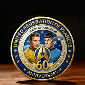Star Trek 60th Anniversary 2026 Commemorative Coin - TMTHU4931