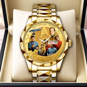 Star Trek 60th Anniversary Alloy Luxury Quartz Watch - HOATT17600