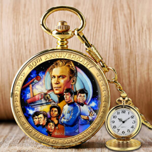 Star Trek 60th Anniversary Pocket Watch - HOATT17519
