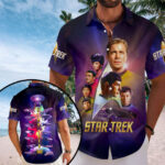 Star Trek 60th Anniversary Short Sleeve Button-Down Shirt – HOATT17649