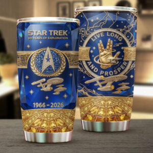 Star Trek 60th Anniversary Tumbler Cup - GNE5915