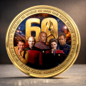 Star Trek 60th Anniversary Commemorative Coin - HOATT17667