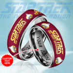Personalized Star Trek: The Next Generation Custom Alloy Ring – HOATT17070