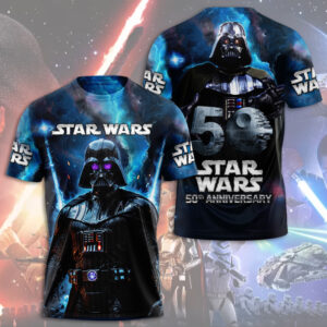 Star Wars 50th Anniversary 2027 3D Apparel - TMTHU5178