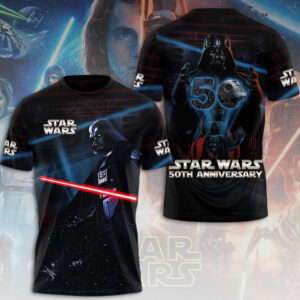 Star Wars 50th Anniversary 2027 3D Apparel - TMTHU5316
