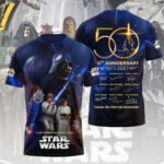 Star Wars 50th Anniversary 2027 3D Apparel – TMTHU5352