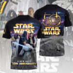 Star Wars 50th Anniversary 2027 3D Apparel – TMTHU5455