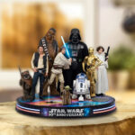 Star Wars 50th Anniversary 2027 Custom Shape Acrylic Plaque – TMTHU5260