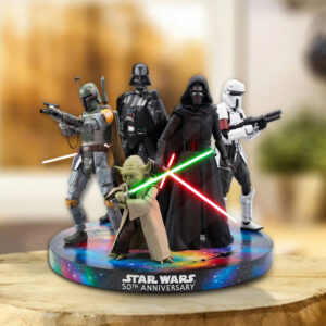 Star Wars 50th Anniversary 2027 Custom Shape Acrylic Plaque - TMTHU5268