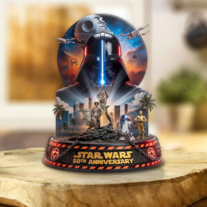 Star Wars 50th Anniversary 2027 Custom Shape Acrylic Plaque - TMTHU5299