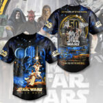 Star Wars 50th Anniversary 2027 Baseball Jersey – TMTHU4854
