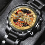 Star Wars 50th Anniversary 2027 Black Stainless Steel Watch – TMTHU5397