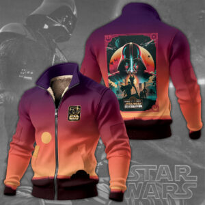 Star Wars 50th Anniversary 2027 Thick Knit Fleece Jacket - TMTHU5559