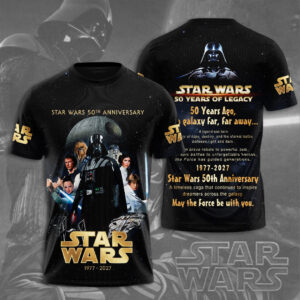 Star Wars 50th Anniversary 3D Apparel - TMTHU4739