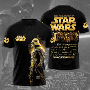 Star Wars 50th Anniversary 3D Apparel - TMTHU4768