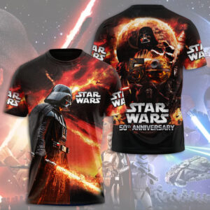Star Wars 50th Anniversary 3D Apparel - TMTHU5177