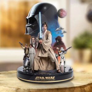 Star Wars 50th Anniversary Custom Shape Acrylic Plaque - TMTHU4918