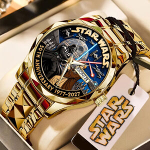 Star Wars 50th Anniversary Alloy Luxury Quartz Watch - TMTHU5087