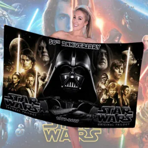 Star Wars 50th Anniversary Rectangle Beach Towel - TMTHU5496