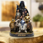 Star Wars 50th Anniversary Custom Shape Acrylic Plaque – TMTHU4904