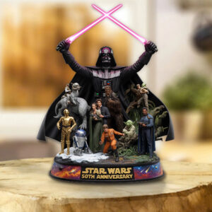 Star Wars 50th Anniversary Custom Shape Acrylic Plaque - TMTHU5453