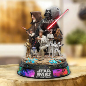 Star Wars 50th Anniversary Custom Shape Acrylic Plaque - TMTHU5454