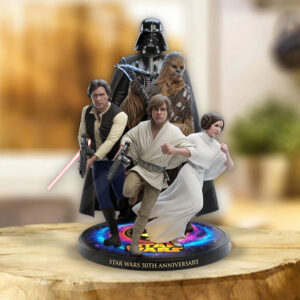 Star Wars 50th Anniversary Shape Acrylic Plaque - TMTHU5504