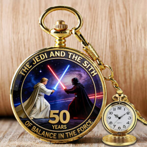 Star Wars 50th Anniversary Pocket Watch - HOATT17441