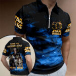 Star Wars 50th Anniversary Zip Polo Shirt – HOATT17403
