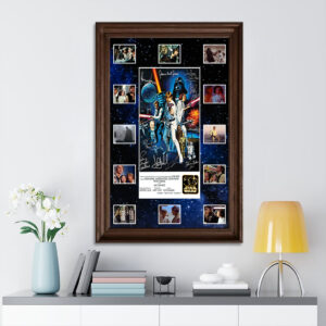 Star Wars 50th Anniversary Rectangle Canvas With Inner Frame - TMTHU5204