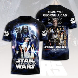Star Wars 50th Anniversary 3D Apparel - HOATT17391