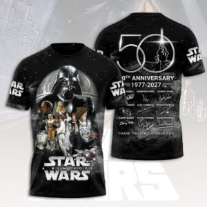 Star Wars 50th Anniversary 3D Apparel - HOATT17578