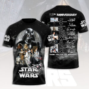 Star Wars 50th Anniversary 3D Apparel - HOATT17583